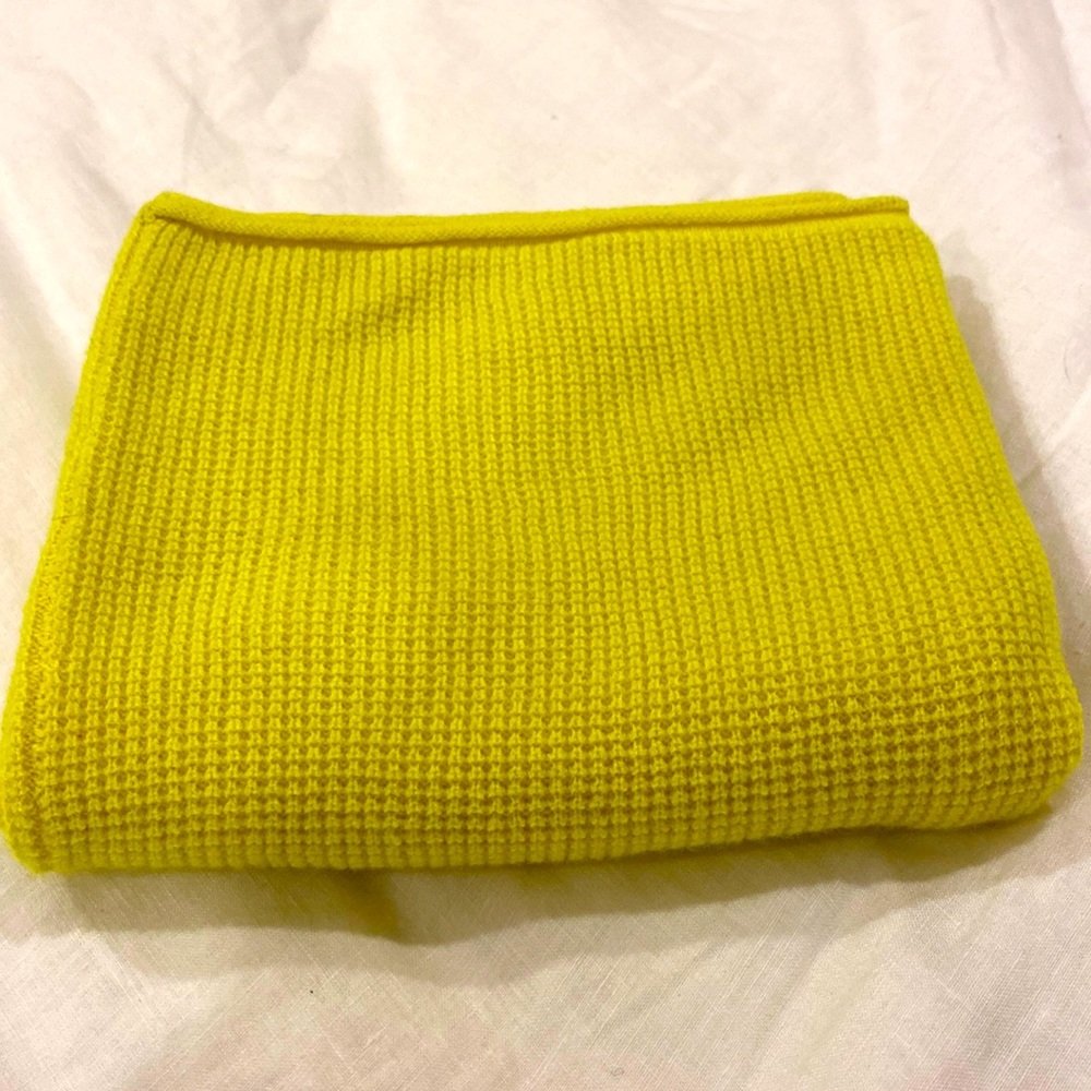 Ralph Lauren Cashmere Waffle Scarf